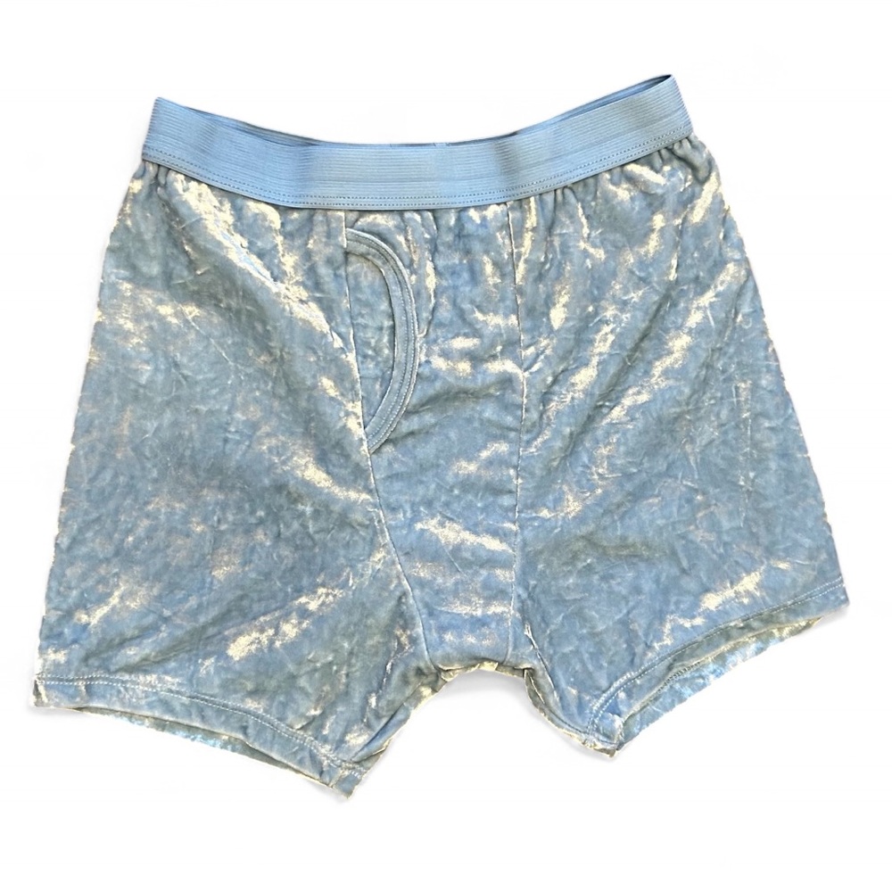 Laina Rauma Crushed Velvet Boxer Shorts